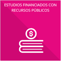 Los estudios financiados con recursos públicos