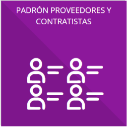 Padrón de proveedores y contratistas